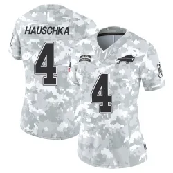 Stephen Hauschka Buffalo Bills Limited Women's 2024 Salute to Service Jersey (Arctic Camo)