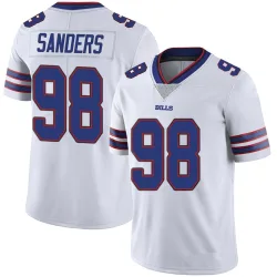 T.J. Sanders Buffalo Bills Limited Men's Color Rush Vapor Untouchable Jersey (White)