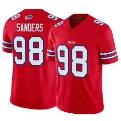 T.J. Sanders Buffalo Bills Limited Men's Vapor F.U.S.E. Jersey (Red)
