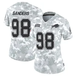 T.J. Sanders Buffalo Bills Limited Women's 2024 Salute to Service Jersey (Arctic Camo)