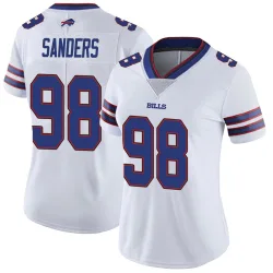 T.J. Sanders Buffalo Bills Limited Women's Color Rush Vapor Untouchable Jersey (White)