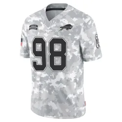 T.J. Sanders Buffalo Bills Limited Youth 2024 Salute to Service Jersey (Arctic Camo)