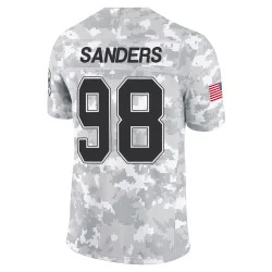 T.J. Sanders Buffalo Bills Limited Youth 2024 Salute to Service Jersey (Arctic Camo)