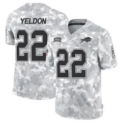 T.J. Yeldon Buffalo Bills Limited Men's 2024 Salute to Service Jersey (Arctic Camo)