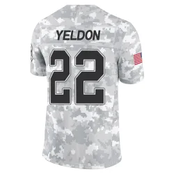 T.J. Yeldon Buffalo Bills Limited Men's 2024 Salute to Service Jersey (Arctic Camo)