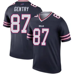 Tanner Gentry Buffalo Bills Legend Men's Inverted Jersey (Navy)