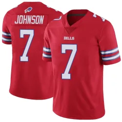 Taron Johnson Buffalo Bills Limited Men's Color Rush Vapor Untouchable Jersey (Red)