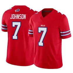 Taron Johnson Buffalo Bills Limited Men's Vapor F.U.S.E. Jersey (Red)