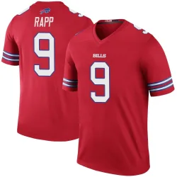 Taylor Rapp Buffalo Bills Legend Men's Color Rush Jersey (Red)