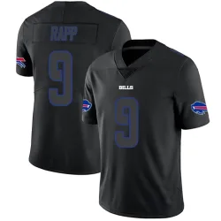 Taylor Rapp Buffalo Bills Limited Men's Jersey (Black Impact)