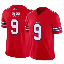 Taylor Rapp Buffalo Bills Limited Men's Vapor F.U.S.E. Jersey (Red)