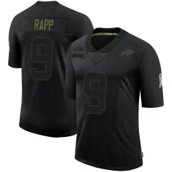 Taylor Rapp Buffalo Bills Limited Youth 2020 Salute To Service Jersey (Black)