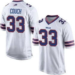 Te'Cory Couch Buffalo Bills Game Men's Jersey (White)