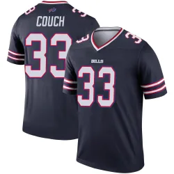 Te'Cory Couch Buffalo Bills Legend Men's Inverted Jersey (Navy)
