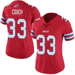Te'Cory Couch Buffalo Bills Limited Women's Color Rush Vapor Untouchable Jersey (Red)