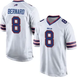 Terrel Bernard Buffalo Bills Game Youth Jersey (White)