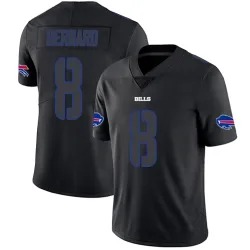 Terrel Bernard Buffalo Bills Limited Men's Jersey (Black Impact)