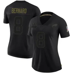 Terrel Bernard Buffalo Bills Limited Women's 2020 Salute To Service Jersey (Black)