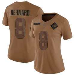 Terrel Bernard Buffalo Bills Limited Women's 2023 Salute To Service Jersey (Brown)