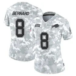 Terrel Bernard Buffalo Bills Limited Women's 2024 Salute to Service Jersey (Arctic Camo)