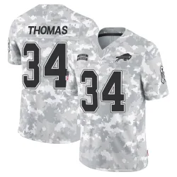 Thurman Thomas Buffalo Bills Limited Men's 2024 Salute to Service Jersey (Arctic Camo)