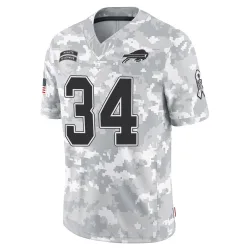 Thurman Thomas Buffalo Bills Limited Men's 2024 Salute to Service Jersey (Arctic Camo)