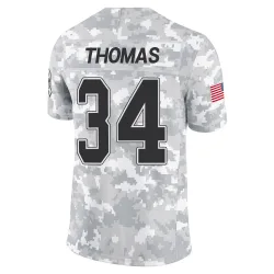 Thurman Thomas Buffalo Bills Limited Men's 2024 Salute to Service Jersey (Arctic Camo)
