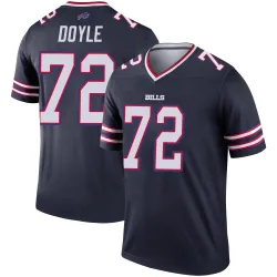 Tommy Doyle Buffalo Bills Legend Men's Inverted Jersey (Navy)