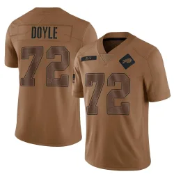 Tommy Doyle Buffalo Bills Limited Men's 2023 Salute To Service Jersey (Brown)
