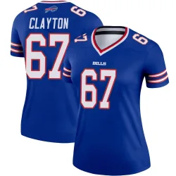 Travis Clayton Buffalo Bills Legend Women's Jersey (Royal)