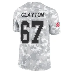 Travis Clayton Buffalo Bills Limited Men's 2024 Salute to Service Jersey (Arctic Camo)