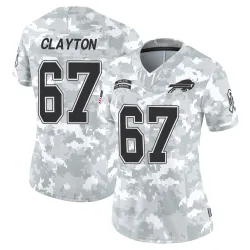 Travis Clayton Buffalo Bills Limited Women's 2024 Salute to Service Jersey (Arctic Camo)