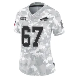 Travis Clayton Buffalo Bills Limited Women's 2024 Salute to Service Jersey (Arctic Camo)