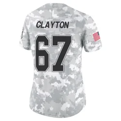 Travis Clayton Buffalo Bills Limited Women's 2024 Salute to Service Jersey (Arctic Camo)