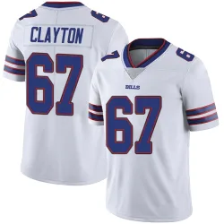 Travis Clayton Buffalo Bills Limited Youth Color Rush Vapor Untouchable Jersey (White)