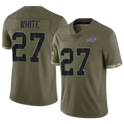 Tre'Davious White Buffalo Bills Limited Men's 2022 Salute To Service Jersey (Olive)