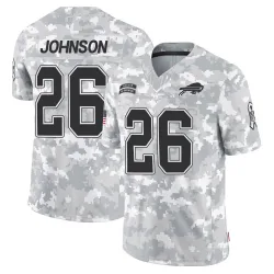 Ty Johnson Buffalo Bills Limited Youth 2024 Salute to Service Jersey (Arctic Camo)