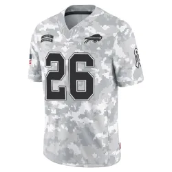 Ty Johnson Buffalo Bills Limited Youth 2024 Salute to Service Jersey (Arctic Camo)