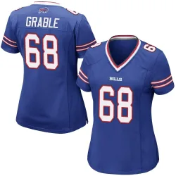 Tylan Grable Buffalo Bills Game Women's Team Color Jersey (Royal Blue)