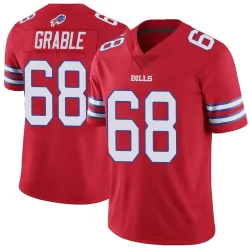 Tylan Grable Buffalo Bills Limited Men's Color Rush Vapor Untouchable Jersey (Red)