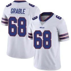 Tylan Grable Buffalo Bills Limited Men's Color Rush Vapor Untouchable Jersey (White)