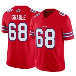 Tylan Grable Buffalo Bills Limited Men's Vapor F.U.S.E. Jersey (Red)