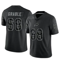 Tylan Grable Buffalo Bills Limited Youth Reflective Jersey (Black)