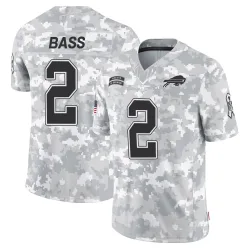 Tyler Bass Buffalo Bills Limited Men's 2024 Salute to Service Jersey (Arctic Camo)
