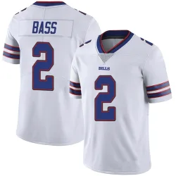 Tyler Bass Buffalo Bills Limited Men's Color Rush Vapor Untouchable Jersey (White)