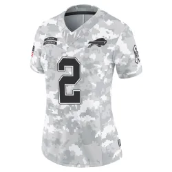 Tyler Bass Buffalo Bills Limited Women's 2024 Salute to Service Jersey (Arctic Camo)