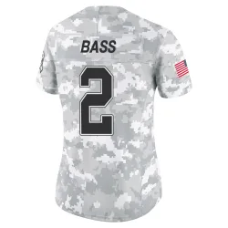 Tyler Bass Buffalo Bills Limited Women's 2024 Salute to Service Jersey (Arctic Camo)