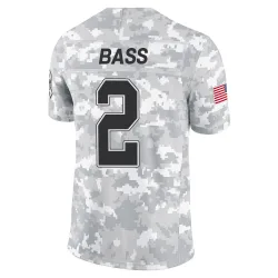 Tyler Bass Buffalo Bills Limited Youth 2024 Salute to Service Jersey (Arctic Camo)