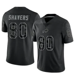 Tyrell Shavers Buffalo Bills Limited Men's Reflective Jersey (Black)