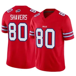 Tyrell Shavers Buffalo Bills Limited Men's Vapor F.U.S.E. Jersey (Red)